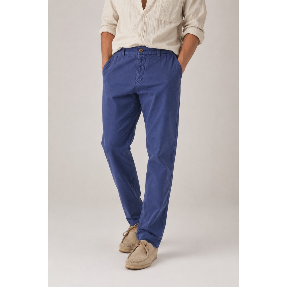 Vineyard Vines Mens Breaker Pant Chinos Navy Blue 30x30 Straight Leg‎ Cotton
